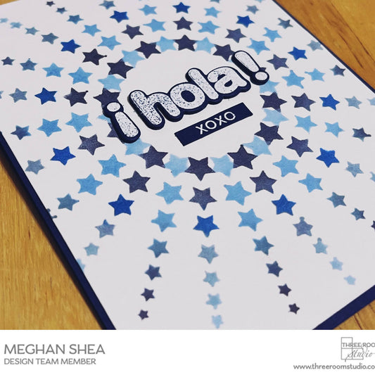 Feature Friday - "Star Ray Full" Stencil