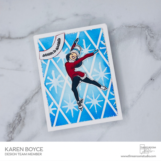 Feature Friday - "Diamonds and Stars" Layering Stencils