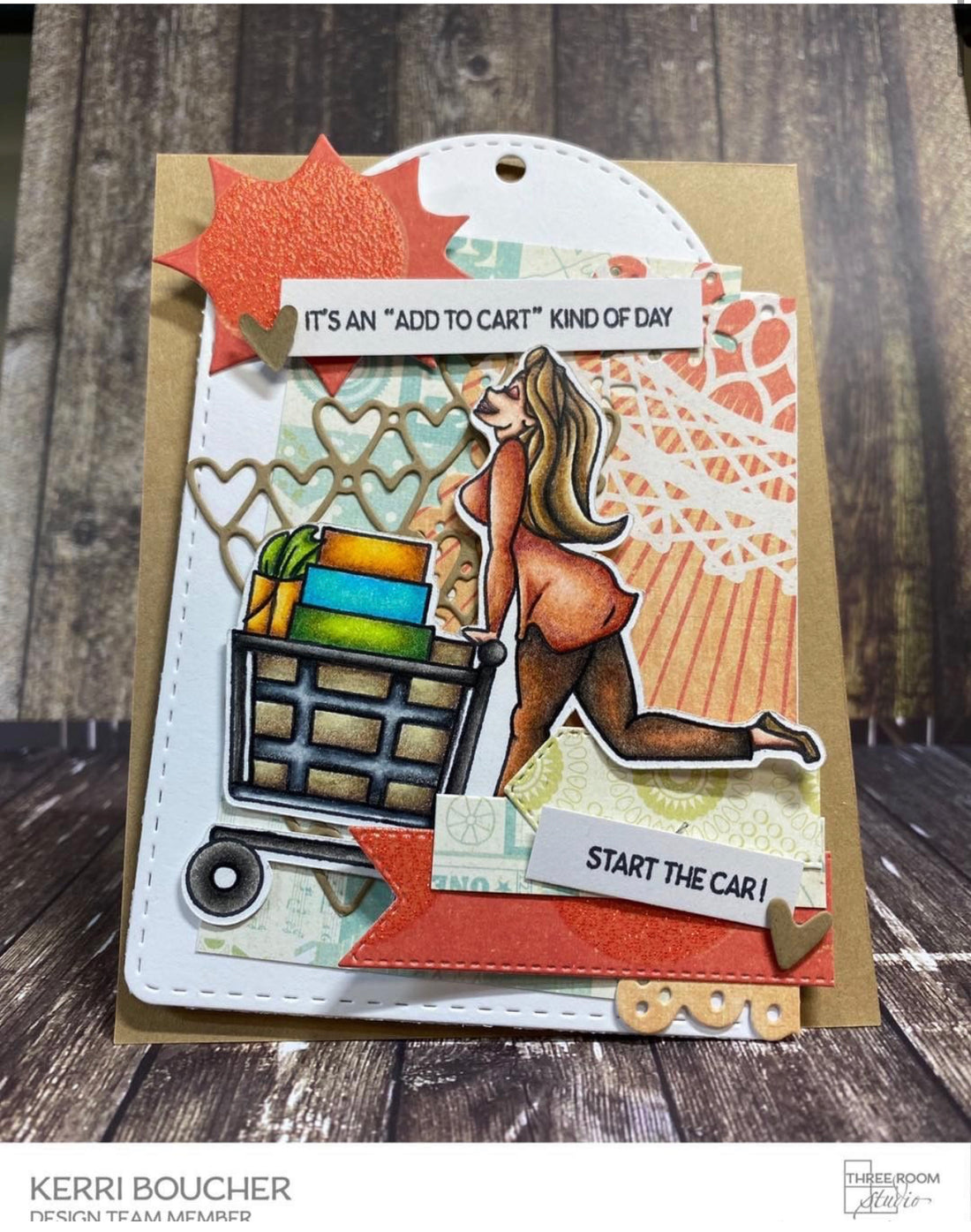Saturday Challenge #69 - Use Kraft Paper