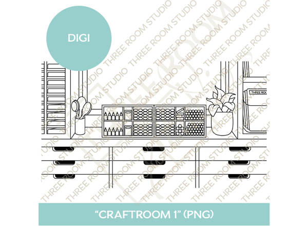 Digi - "Craftroom 1" Background