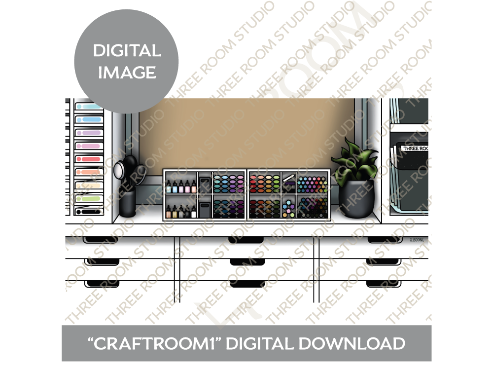 "Craftroom1" Background Digital Download