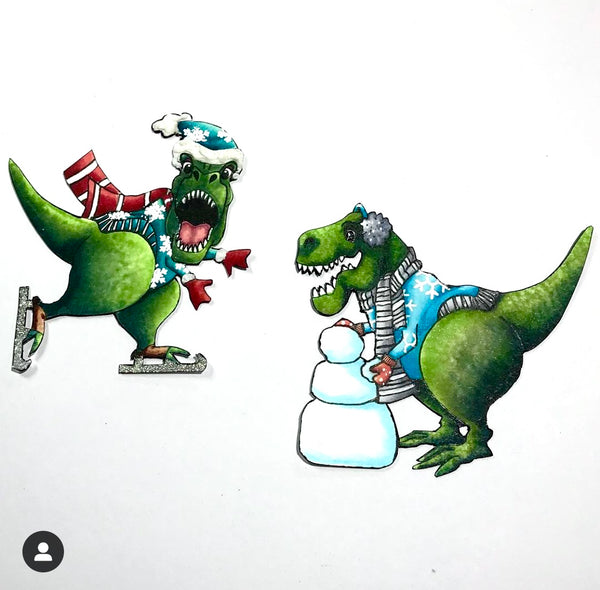 Digi - "T-Rex Snowman"