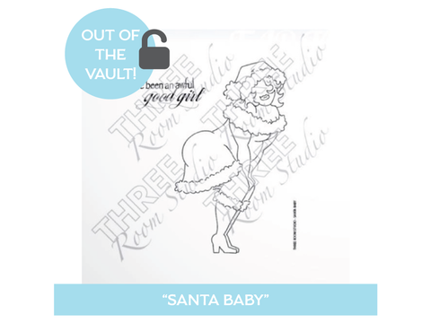 "Santa Baby" Clear Stamp Set