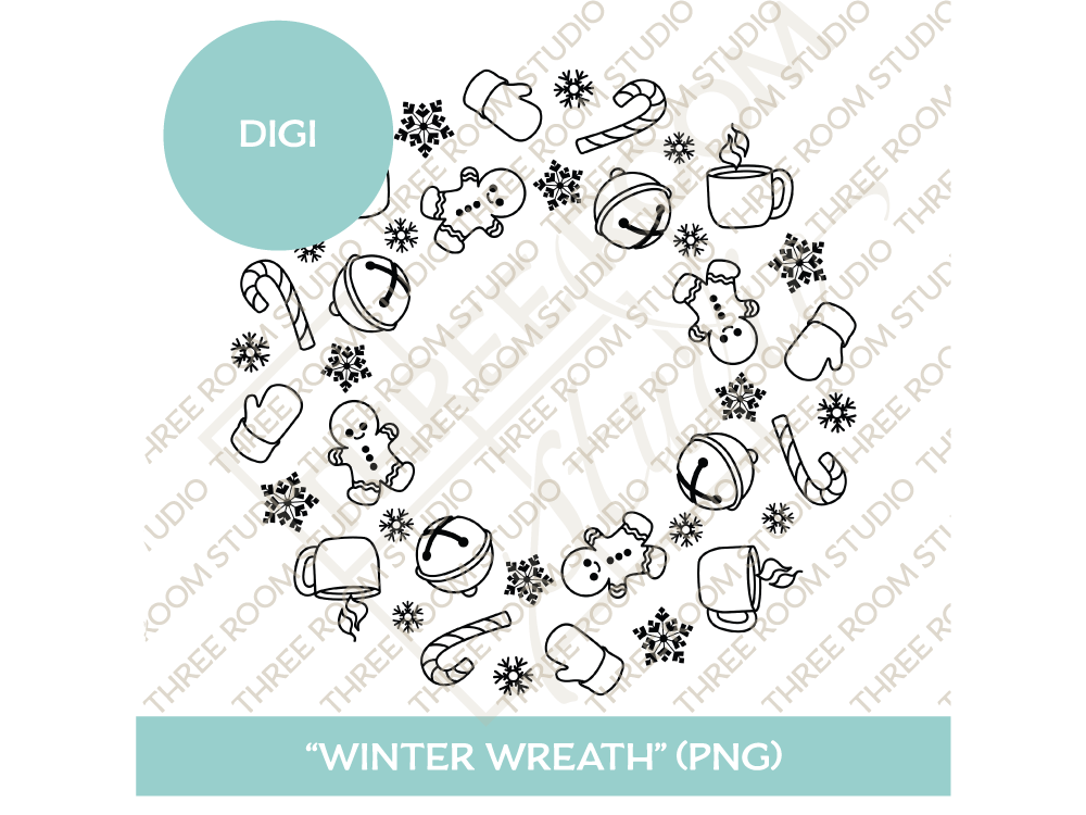 Digi - "Winter Wreath"